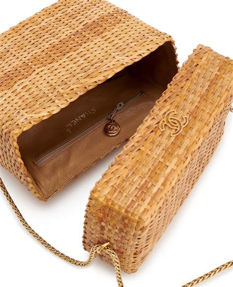 chanel wicker bag|chanel handbags uk.